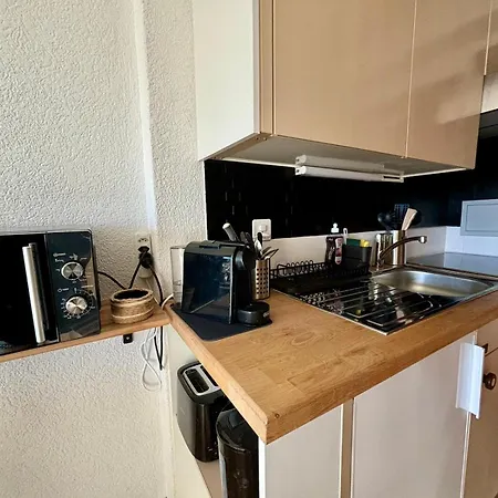 Apartment Vue Imprenable Sur Les Alpes Et Parking Prive Gratuit Crans-Montana