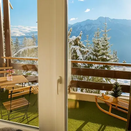 Vue Imprenable Sur Les Alpes Et Parking Prive Gratuit 아파트 *